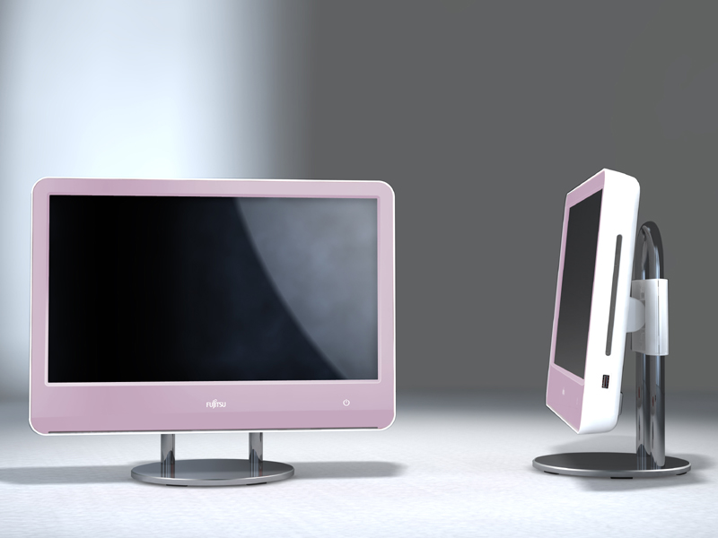 Illustration for article titled Fujitsu FMV F-A50 is iMac's Younger PC Cousin